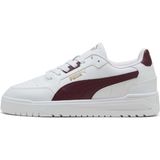 Puma Shuffle Downtown Unisex Günlük Ayakkabı Hakiki Deri Düz Taban Beyaz Renk