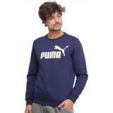 Puma Siyah Ess Big Logo Erkek Sweatshirt - Lacivert