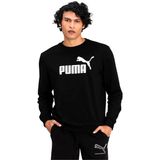 Puma Siyah Ess Big Logo Erkek Sweatshirt