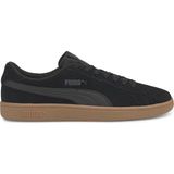Puma Siyah Smash V2 Erkek Sneaker Yumuşak Süet ile Günlük Rahatlık Sağlar