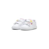 Puma Smash 3.0 Badges V Inf-White-Passionfruit Çocuk Ayakkabı-Beyaz