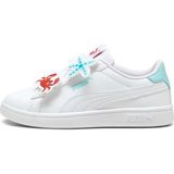 Puma Smash 3.0 Badges V Ps Beyaz Kız Çocuk Spor Ayakkabı