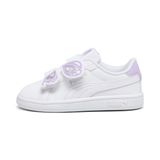 Puma Smash 3.0 Bfly V Inf-Puma White-Vivid Violet-Puma Silver Low Kadın Bot