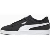 Puma Smash 3.0 Buck Erkek Siyah Günlük Spor Ayakkabı Süet Malzeme ile Konforlu Tasarım - 010-Siyah