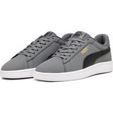 Puma Smash 3.0 Buck Gri Sneaker Erkekler İçin Kaymaz Kauçuk Taban ve Süet Malzeme