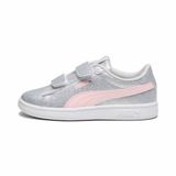 Puma Smash 3.0 Glitz Glam Çocuk Simli Spor Ayakkabı, 39468603