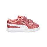 Puma Smash 3.0 Glitz Glam V Inf Kız Çocuk Spor Ayakkabı 22-27 Numara Pembe