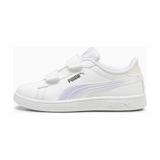 Puma Smash 3.0 Holo 2.0 V Çocuk Beyaz Sneaker Beyaz