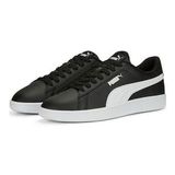 Puma Smash 3.0 L Erkek Günlük Ayakkabı 390987 SİYAH BEYAZ