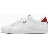 PUMA SMASH 3.0 L Erkek Sneakers Düz Taban Tekstil Malzeme ile Hafif ve Esnek Tasarım - Beyaz