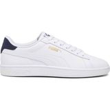 Puma Smash 3.0 lt Unisex Spor Ayakkabı Düz Taban Tekstil Malzeme ile Rahat Kullanım - Beyaz
