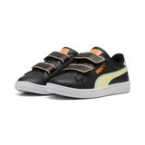 Puma Smash 3.0 Playdate Çocuk Siyah Spor Ayakkabı, 29, 402830, PUMA Black-Gold Moon, Unisex Çocuk