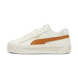 Puma Smash Platform 390758-12 Beyaz/caramel