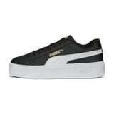 Puma Smash Platform Kadın Siyah / Beyaz Sneaker