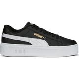 Puma Smash Platform V3 Kadın Sneaker Günlük Spor Ayakkabı Platform Taban Softfoam+ - Beyaz - Siyah