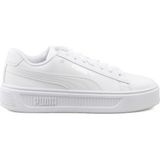 Puma Smash Platform V3 Kadın Sneaker Günlük Spor Ayakkabı Platform Taban Softfoam+ - Beyaz