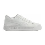 Puma Smash Platform V3 Tdp Unisex Günlük Ayakkabı 40617501 Beyaz Beyaz