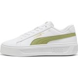 Puma Smash Platform V3 White-Calming Green Gold