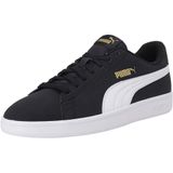 Puma Smash v2 Buck Unisex Yetişkin Spor Ayakkabı, Puma Black-Puma White-Puma Team Gold, 42.5