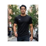 Puma Smu Erkek Günlük Kullanıma ve Spora Uygun Antrenman T-shirt Rahat Düz Tişört