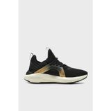 Puma Softride Enzo 5 Metallic Wn Logolu Kalın Taban Sneaker Bayan Ayakkabı 31047301 SİYAH-KREM