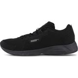 Puma Space Runner Erkek Koşu Ayakkabısı Black-Ultra Gray Kauçuk Taban ile Konforlu Tasarım