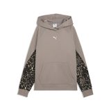 Puma Sport Animal Kapüşonlu Sweatshirt, L, 57-694007-1, Kahverengi, kadın