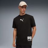 Puma Sport Graphic Erkek Siyah Tişört (692169-01) - L