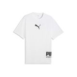 Puma Sport Graphic Tee 692169 Tişört Erkek T-Shirt BEYAZ