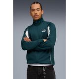 Puma SPORT Poly Track Jac Yeşil Erkek Fermuarlı Sweatshirt