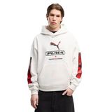 Puma Sport Street Boxy Graphic Erkek Beyaz Günlük Stil Sweatshirt 69432205