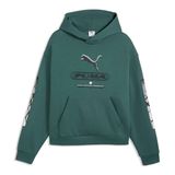 Puma Sport Street Boxy Graphic Erkek Yeşil Günlük Stil Sweatshirt 69432269