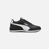 Puma Sportswear St Runner V4 Leather Erkek Spor Ayakkabı - Siyah