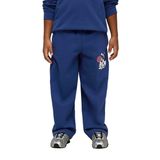 PUMA SPORTY CATS Sweatpants Üniseks Çocuk Eşofman Altı, Blue Jewel, 4-5 YAŞ