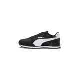 PUMA St Runner V2 NL Jr Çocuk Sneaker Siyah-Beyaz, 37.5 EU, 365293 01, Puma Black-Puma White, Unisex Çocuk