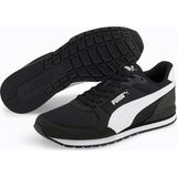 Puma St Runner V3 Mesh Erkek Spor Ayakkabı Nefes Alabilir Yapı Kauçuk Taban ile Konforlu - Siyah