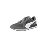 Puma ST Runner V3 Mesh Trainers Cool Dark Gray White-Black Uniseks Spor Ayakkabı
