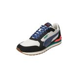 PUMA ST Runner v4 L Retro run Unisex Yetişkin Spor Ayakkabı, Alpine Snow-Clyde Royl-Black, 44.5