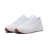 PUMA ST Runner v4 L Unisex Yetişkin Spor Ayakkabı PUMA White-Glacial Gray-Gum 37