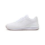 PUMA ST Runner v4 L Unisex Yetişkin Spor Ayakkabı PUMA White-Glacial Gray-Gum 38.5