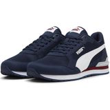 Puma St Runner V4 Mesh Erkek Sneakers Düz Taban Tekstil Malzeme ile Günlük Kullanıma Uygun - Lacivert
