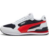 Puma St Runner V4 Mesh Spor Ayakkabı - Mavi - Kırmızı