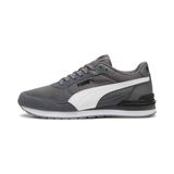 PUMA ST Runner v4 Mesh Unisex Yetişkin Spor Ayakkabı Cool Dark Gray-White-Black 37.5