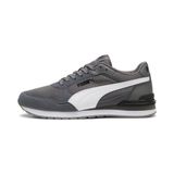 PUMA ST Runner v4 Mesh Unisex Yetişkin Spor Ayakkabı Cool Dark Gray-White-Black 43