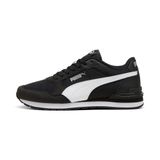 PUMA ST Runner v4 Mesh Unisex Yetişkin Spor Ayakkabı PUMA Black-PUMA White-Silver 42