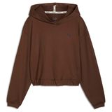 Puma Studio Foundations Kadın Kahverengi Kapüşonlu Sweatshirt