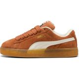 PUMA Suede Xl Spor Ayakkabı Erkekler İçin Nefes Alabilir Yapı Kauçuk Taban ile Koşu ve Yürüyüş İçin İdeal - Koyu Sarı