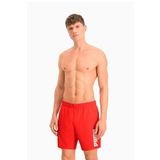 Puma Swim Men Mid Shorts Kırmızı Erkek Deniz Şortu