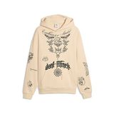Puma Swish N Ink Hoodie Erkek Günlük Sweatshirts 63465501 Bej