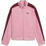 Puma T7 Always On Track Jacket-Poised Pink Kız Çocuk Eşofman Üstü Düz Desen Uzun Kol - Pembe - 13 - 14 Yaş